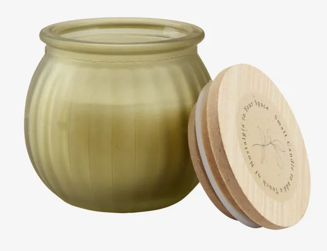 Lys JARLE Ø6xH6cm m/låg assorteret
