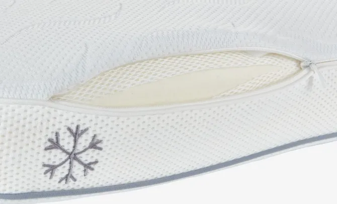 Memory foam pude 40x60x13 WELLPUR VARDO