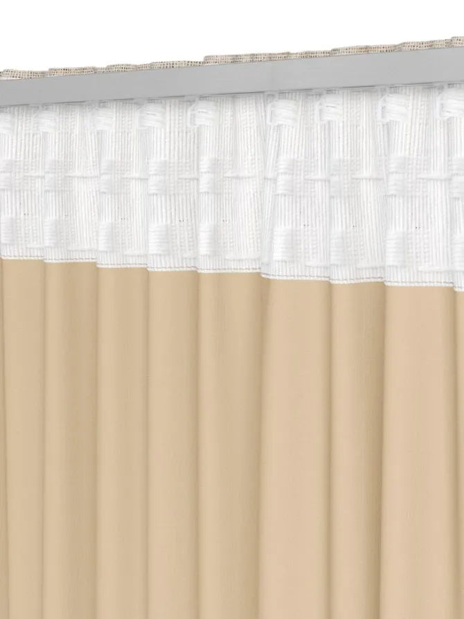 Mørklægningsgardin ALDRA 1x140x175 sand