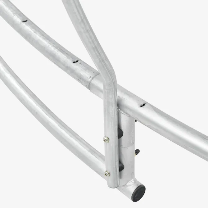 Nedgravet trampolin FALK Ø396 m/net sort