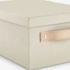 Opbevaringsboks FJORDUR B23xL33xH14cm khaki