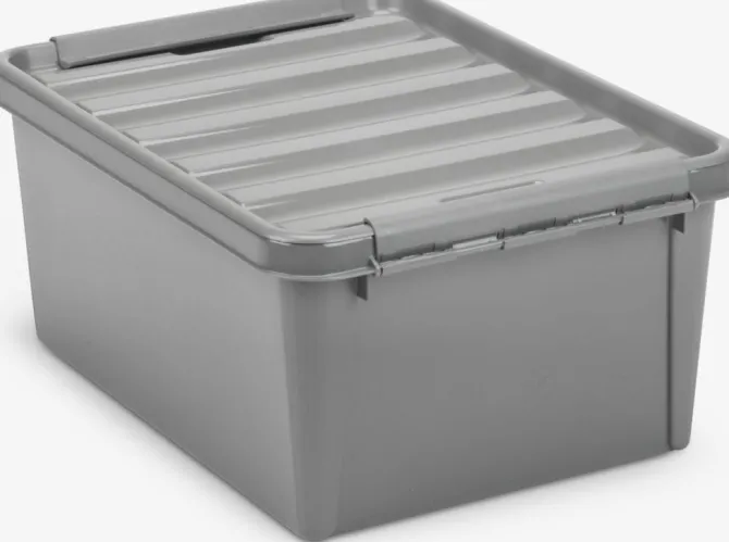 Opbevaringsboks SMARTSTORE GENANVENDT 15 14L m/låg