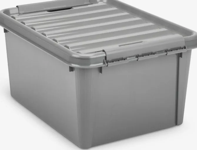 Opbevaringsboks SMARTSTORE GENANVENDT 31 32L m/låg