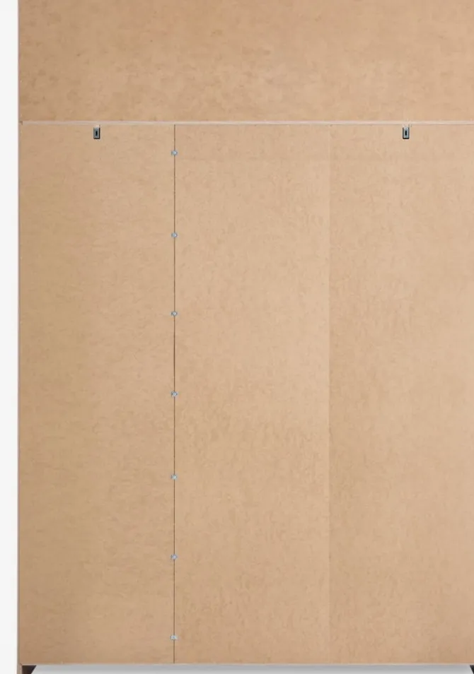 Overskab FANDRUP 145x41 3 låger lys eg