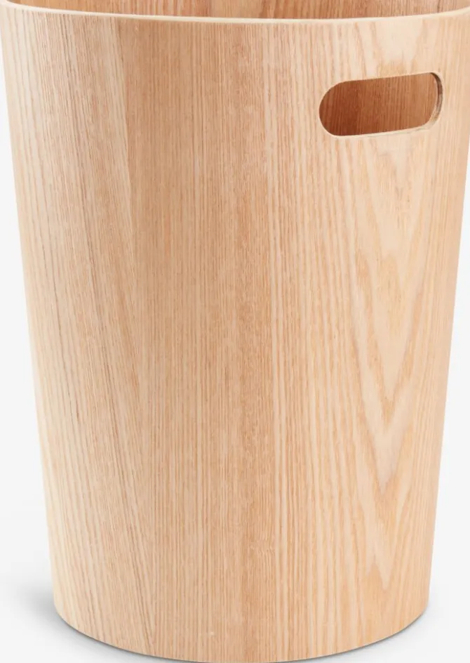 Papirkurv ALBIN Ø23xH30cm træ