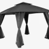 Pavillon SANKT HANS B3xL4xH2.65m grå
