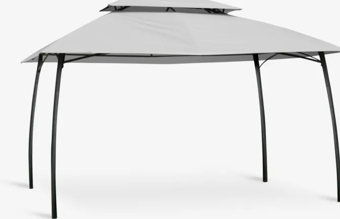 Pavillontag SANKT HANS B3xL3m grå
