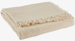 Plaid ISSOLEIE 130x150 beige