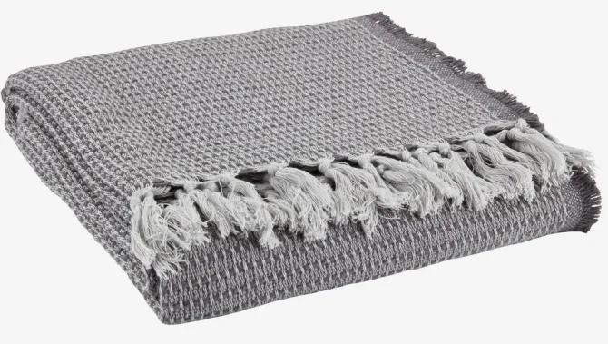 Plaid KARVE 130x170 grå