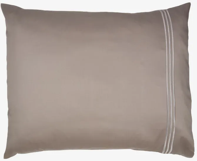 Pudebetræk EA satin 60x63/70 lysegrå