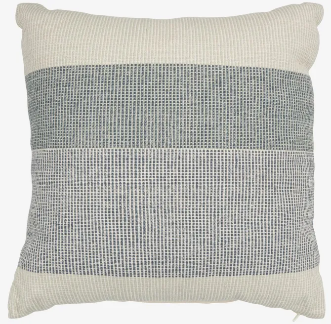 Pyntepude BERGFLETTE 45x45 grøn/blå