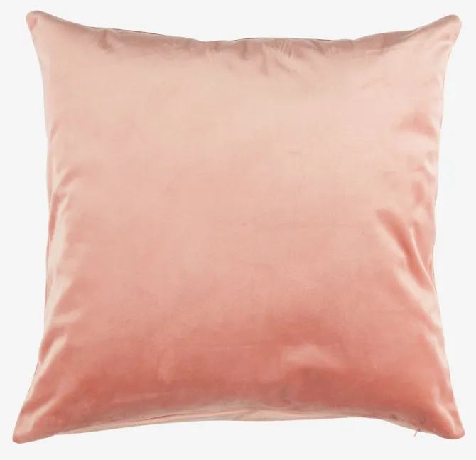 Pyntepudebetræk ERTEVIKKE 50x50 støvet rosa