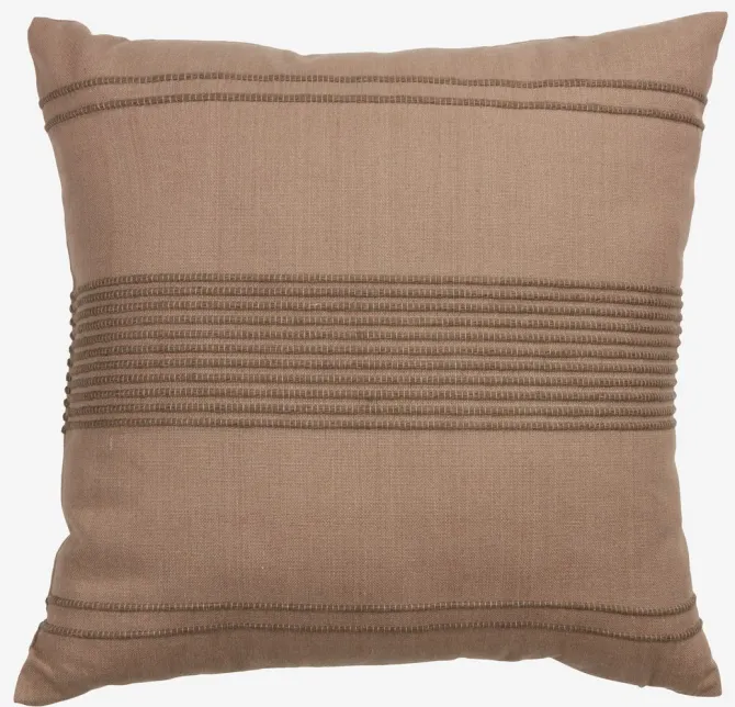 Pyntepude NATTLILJA 45x45 brun