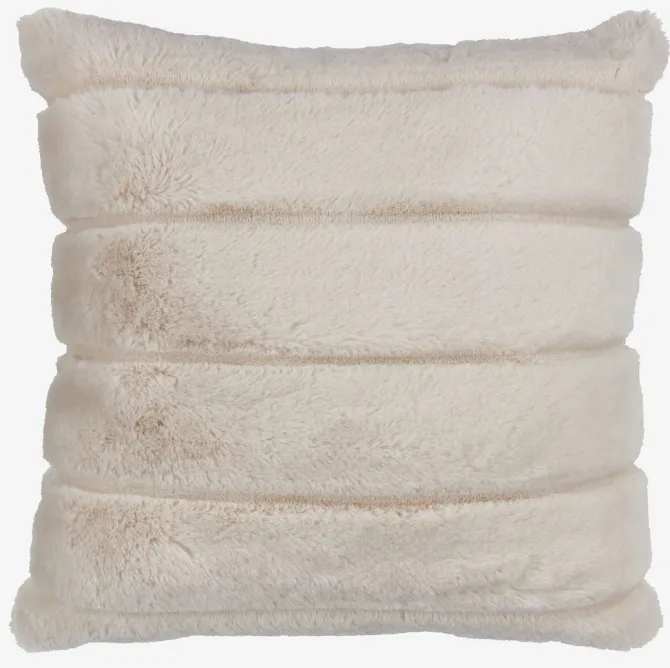 Pyntepude STAVKLOKKE 45x45 beige