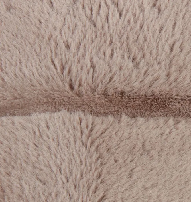Pyntepude STAVKLOKKE 45x45 taupe