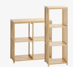 Reol BALLUM 3 hylder bambus