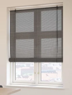 Rullegardin bambus BYRE 80x160cm grå