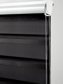 Rullegardin Duo ALSTEN 60x180cm m/kassetter sort