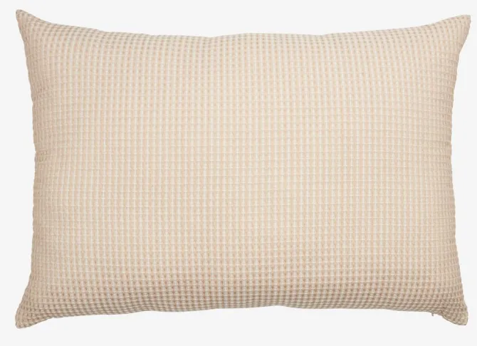 Rygpude KORNBLOMST 50x70 beige