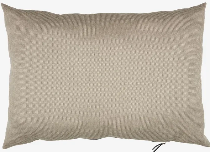 Rygpude LILJE 50x70 beige