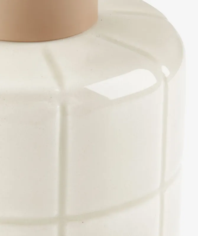 Sæbedispenser STENINGE beige