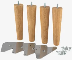 Sengeben Ø5xH19cm eg 4 stk/pk