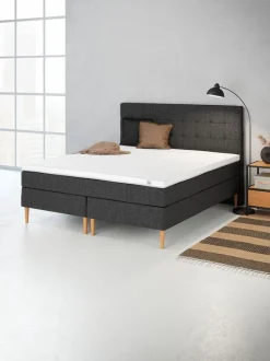 Sengegavl 180x125 DUNLOPILLO Grå-54