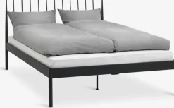Sengeramme ABILDRO 140x200 sort