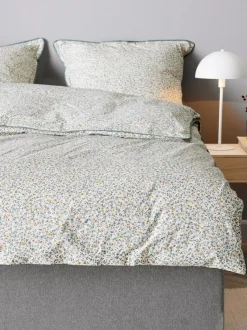 Sengetøj EMILY percale 140x200 blå