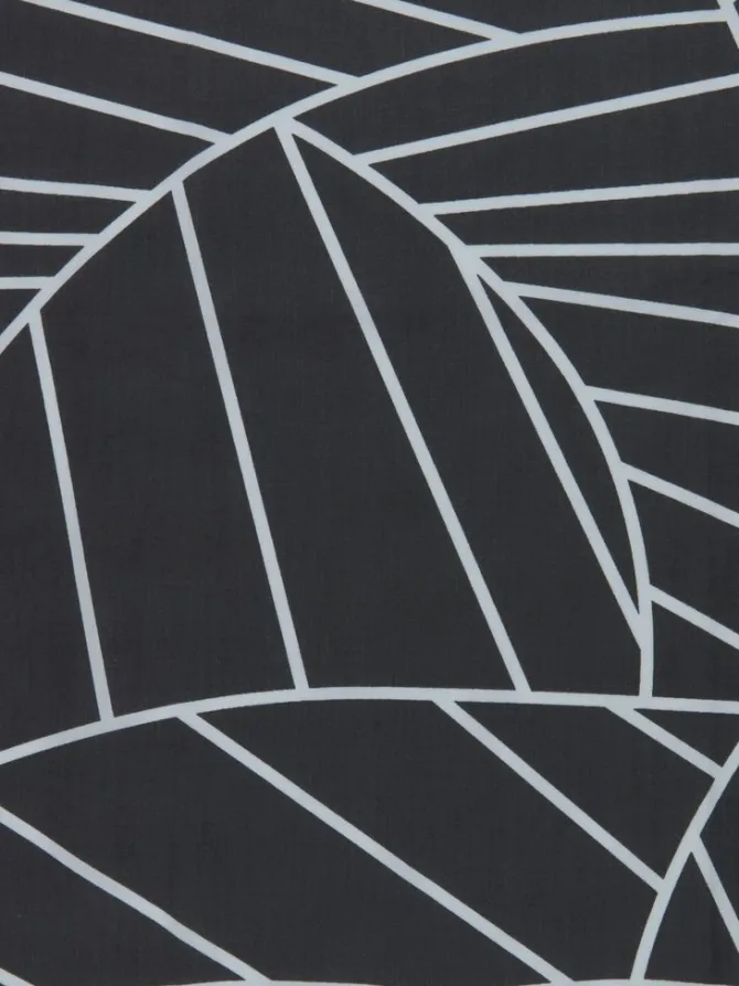 Sengetøj PAULA percale 140x200 hvid/grå
