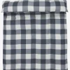 Sengetøj SCOTTI flonel 140x200 grå/hvid