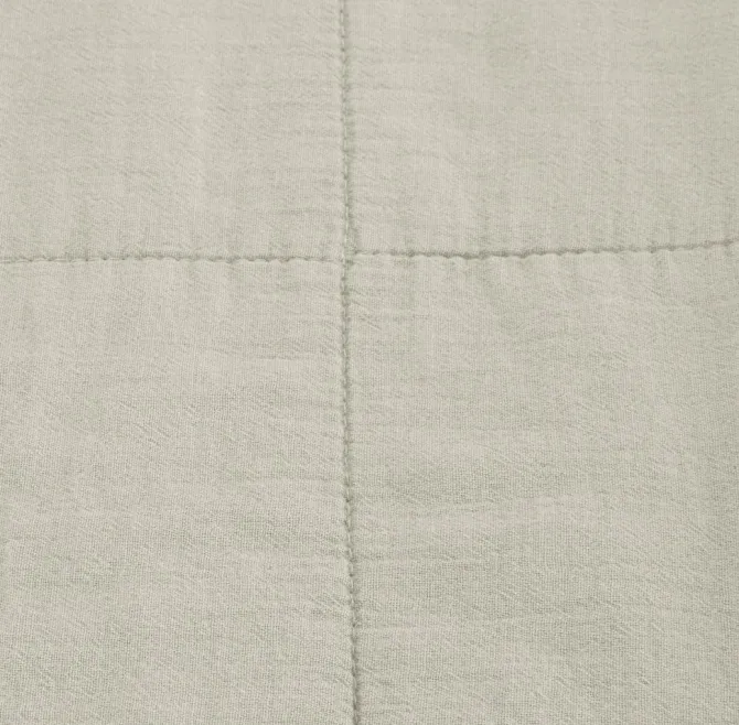 Sengetæppe VALMUE 240x260 beige