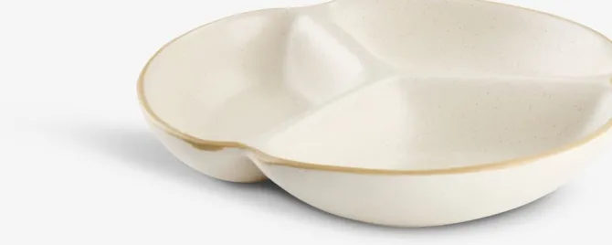 Skål JENSEN Ø22xH4cm hvid