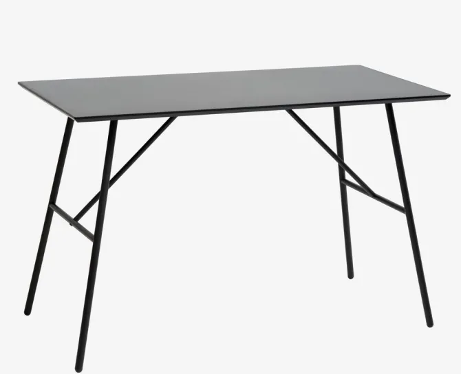 Skrivebord BRYNDRUP 60x120 sort
