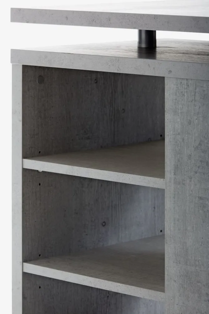 Skrivebord ULLITS 69x140 beton/højglans