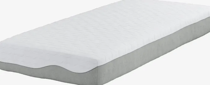 Skummadras 90x200 GOLD F110 grå WELLPUR