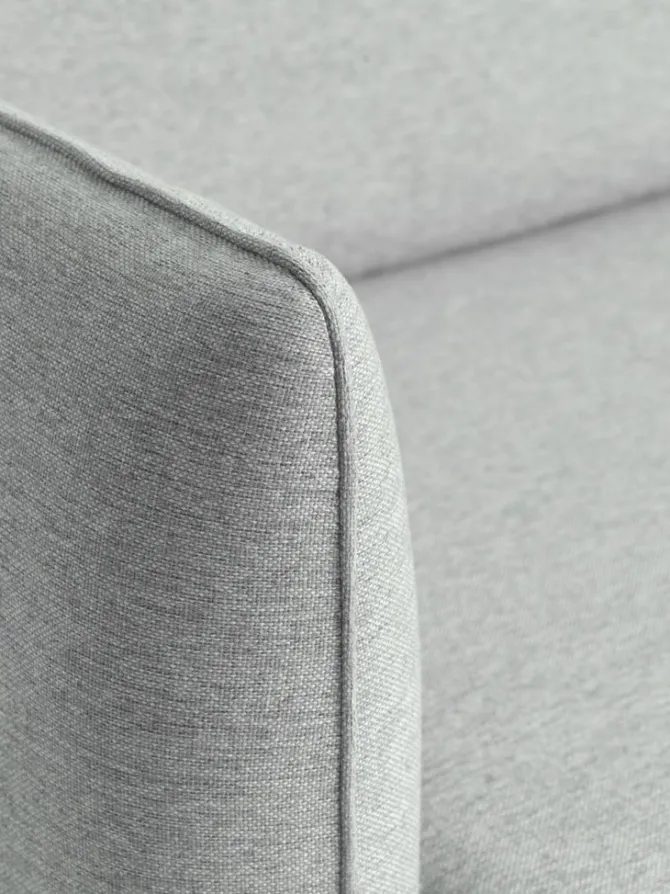 Sofa AARHUS 3-pers. lysegråt stof