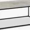 Sofabord DOKKEDAL 75x115 betonfarve