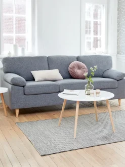Sofabord GALTEN Ø75 hvid