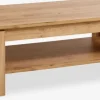 Sofabord LINTRUP 60x110 1 hylde eg naturfarve