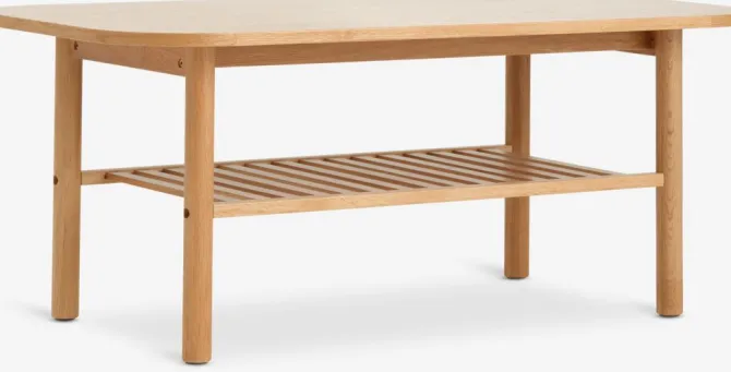 Sofabord LYNGVIG 60x110 m/hylde eg