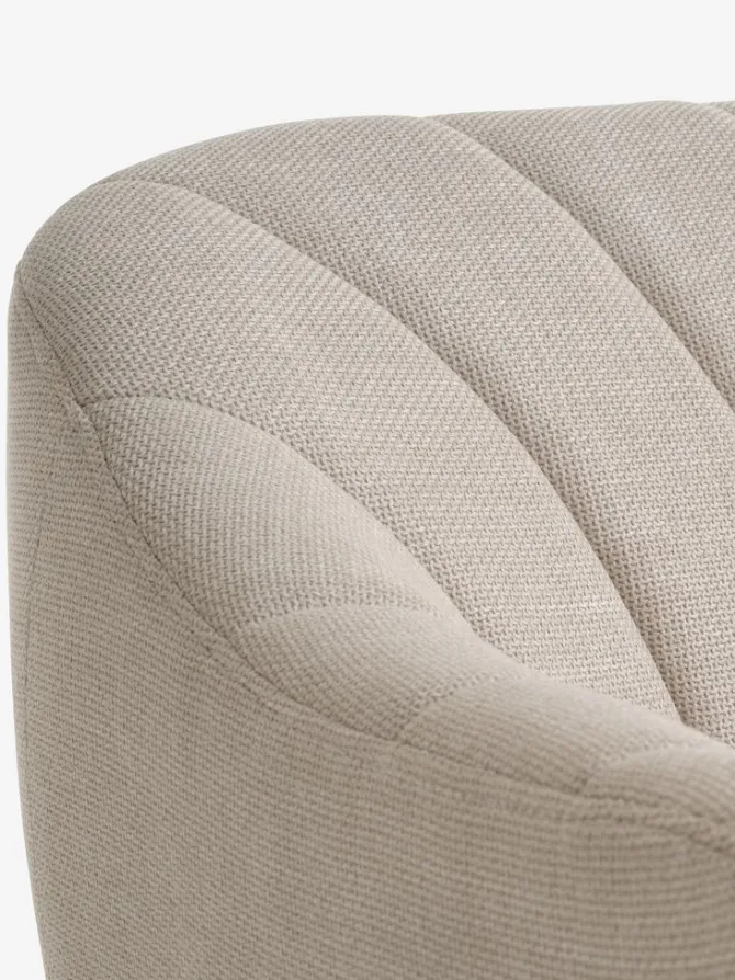 Sofa EGEDAL 2.5-pers. beige stof/egefarve