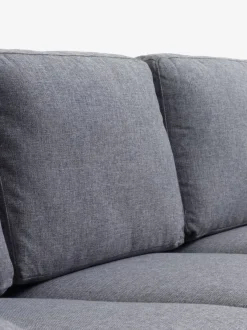 Sofa GEDVED chaiselong grå
