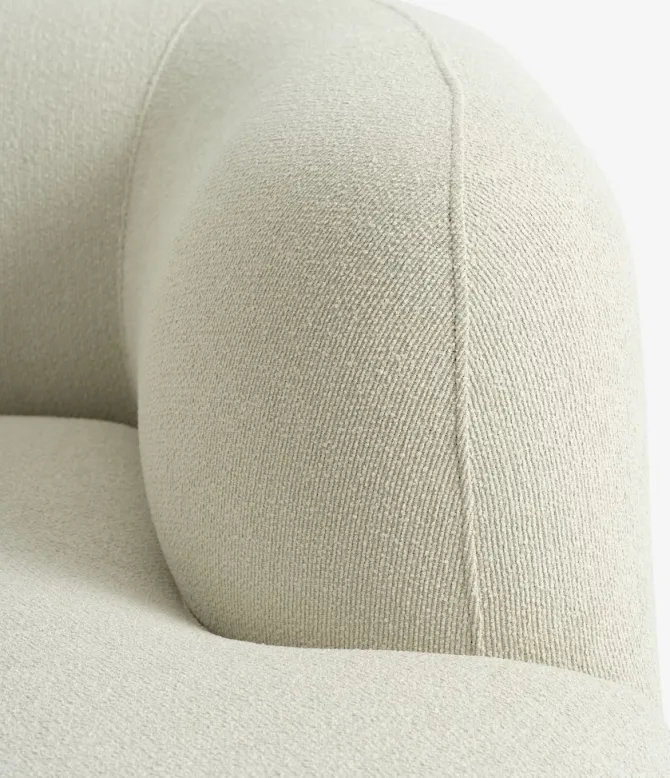 Sofa JYLLINGE chaiselong beige teddy
