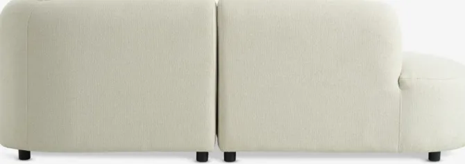 Sofa JYLLINGE chaiselong beige teddy