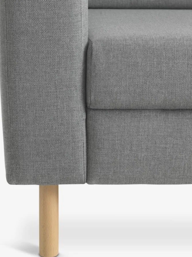 Sofa SVALBARD open-end højre lysegrå
