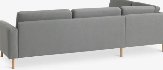Sofa SVALBARD open-end venstre lysegrå