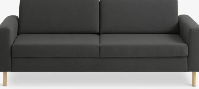 Sofa SVALBARD 3-pers. mørkegrå