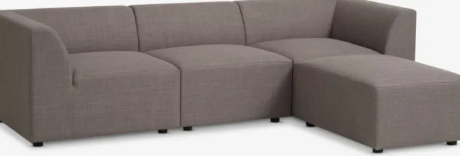 Sofa TERNDRUP chaiselong grå