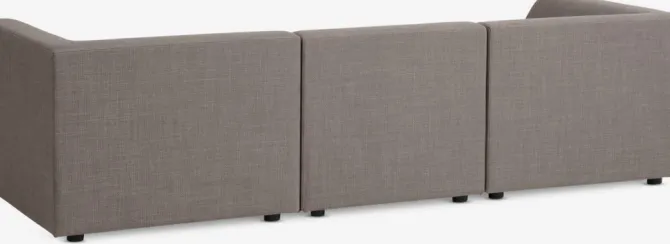 Sofa TERNDRUP chaiselong grå